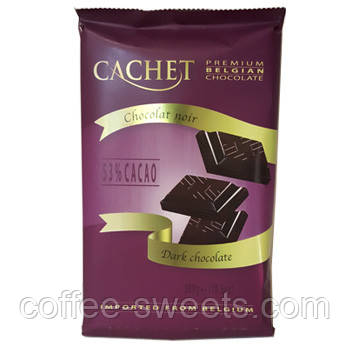 Шоколад Cachet 300г чорний 53%, фото 2