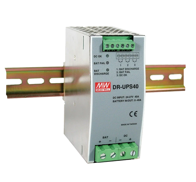 Блок живлення на DIN-рейку Mean Well 40A 24V DR-UPS40