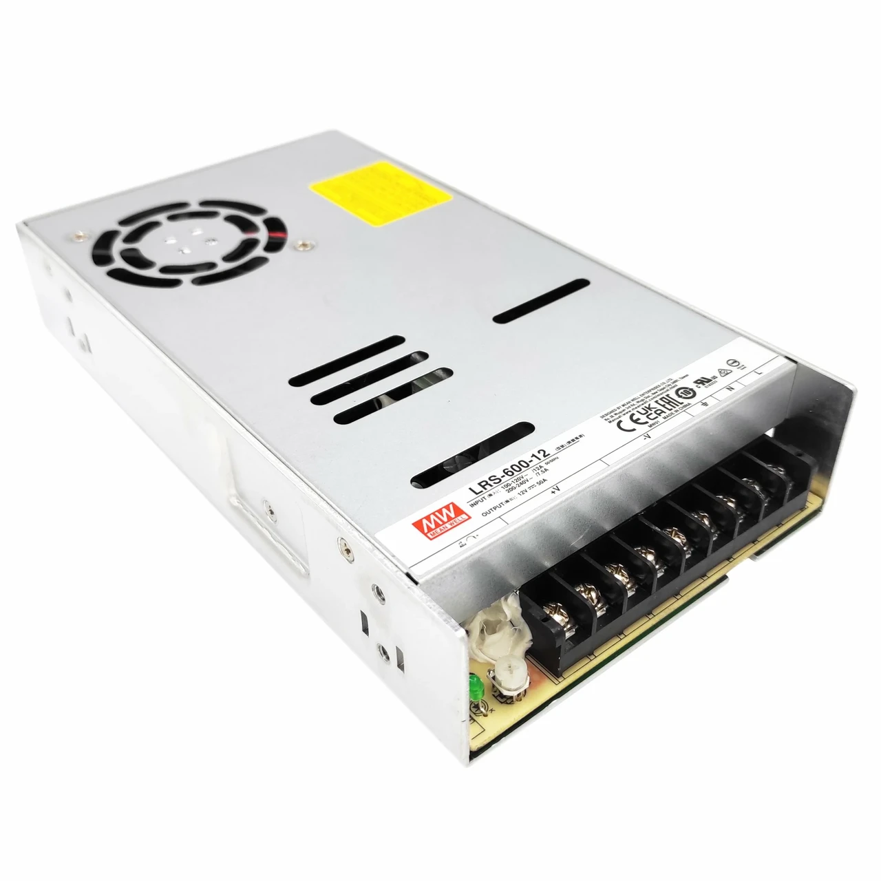 Блок живлення Mean Well 600W 12V 50A IP20 LRS-600-12
