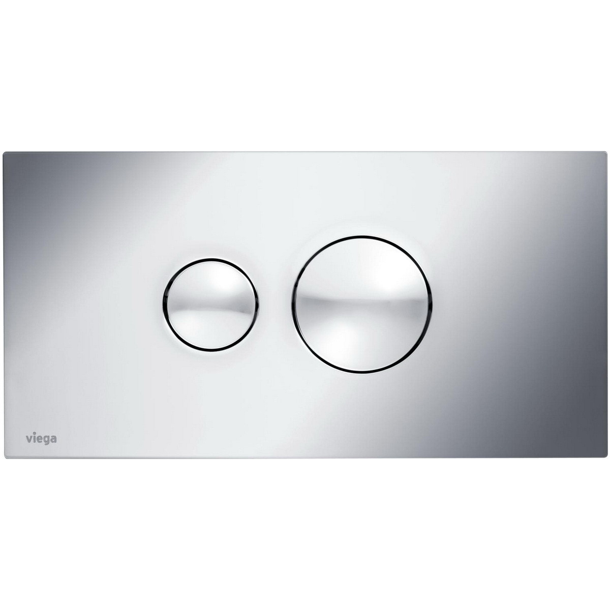 Кнопка зливу для інсталяції VIEGA подвійна хром 176557 596323, фото 1