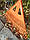 Граблі у формі віяла-27, з дерев'яна яним черешком, фото 4
