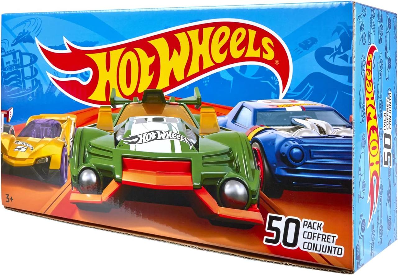 Набір машинок Хот Вілс 50 шт Hot Wheels Basic Car 50 Pack Mattel