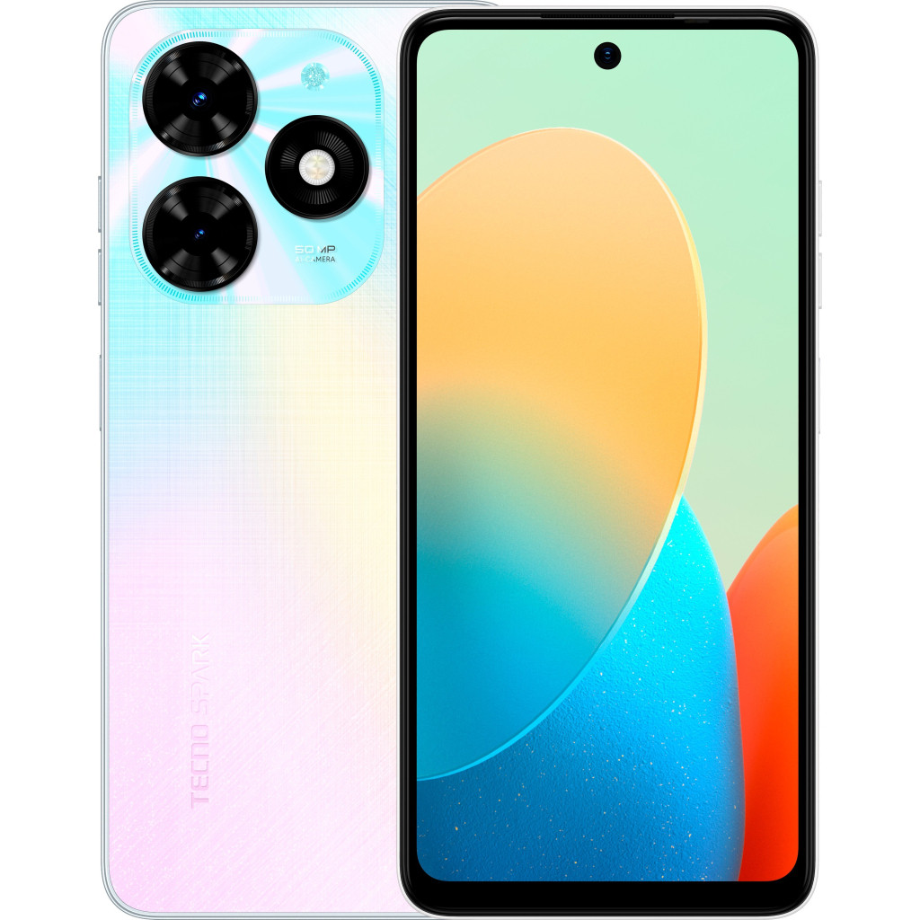 Смартфон Tecno Spark 20C 8 GB128 GBWhite (4894947011788)