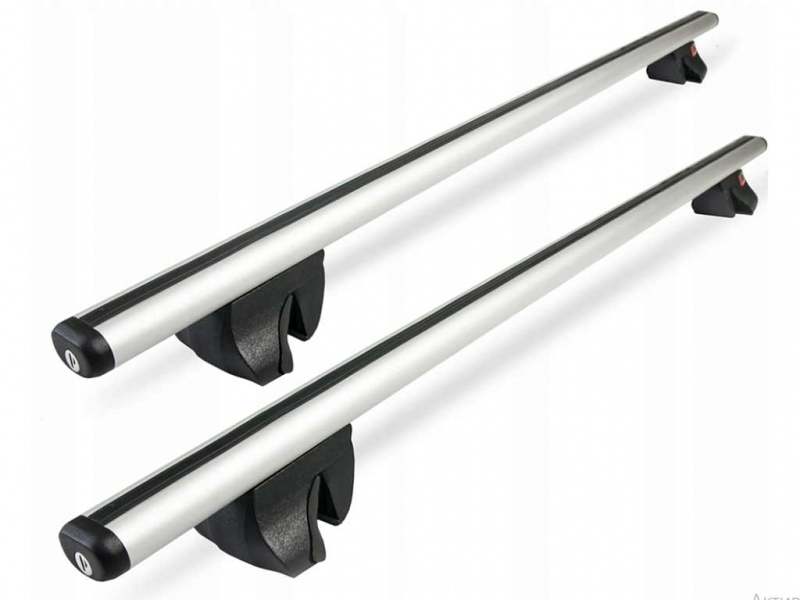Багажник на дах Amos Alfa Aero (рейлінги із замком 120 см), фото 1