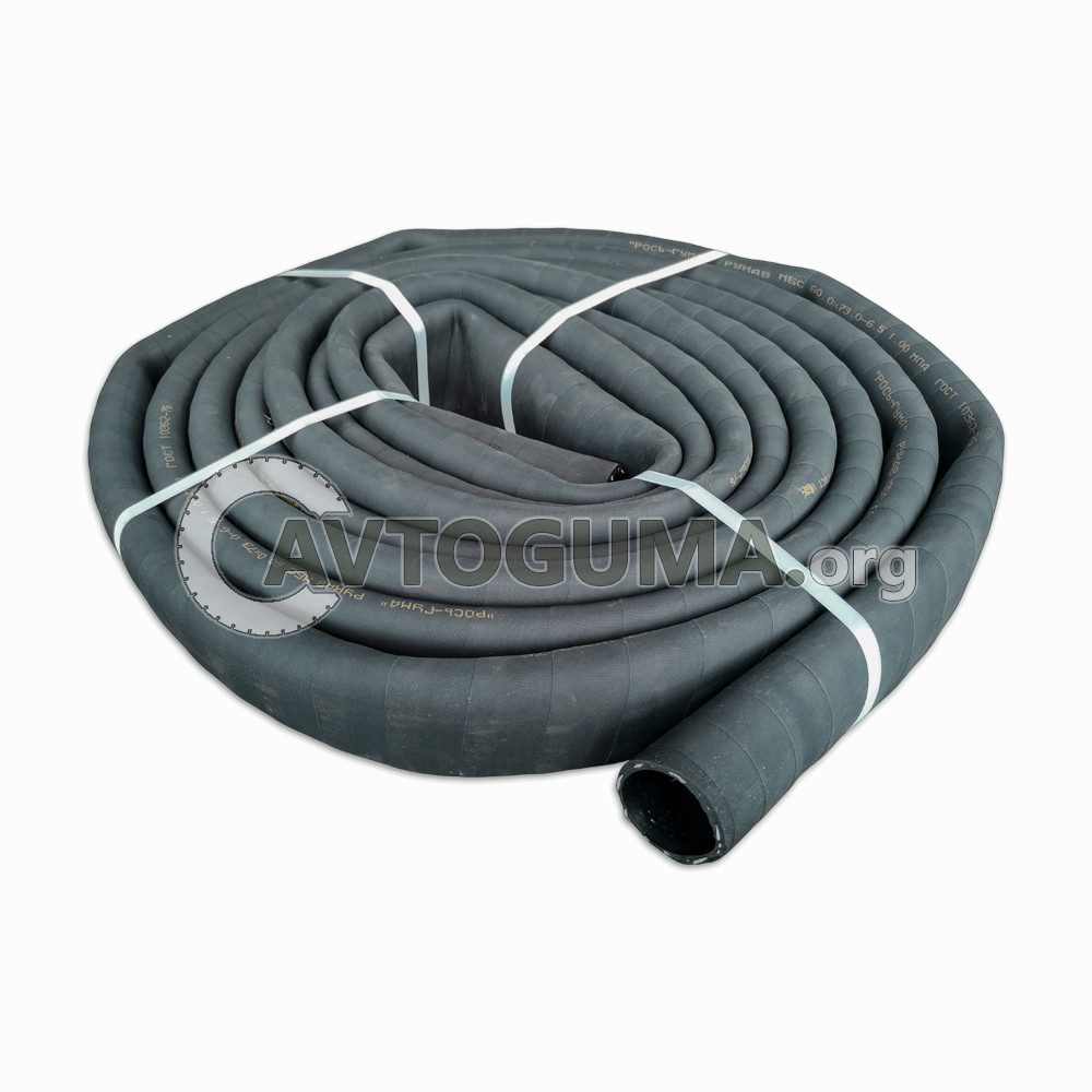 Рукав маслобензостійкий МБС Ø 60 мм (ГУМА)