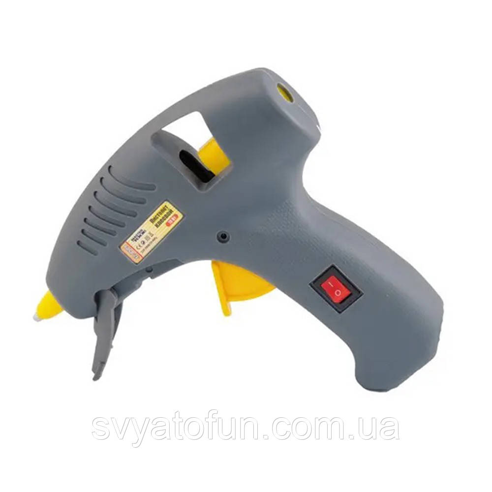 Пістолет клейовий "Крапля-Стоп" Mastertool 42-0509 з вимикачем