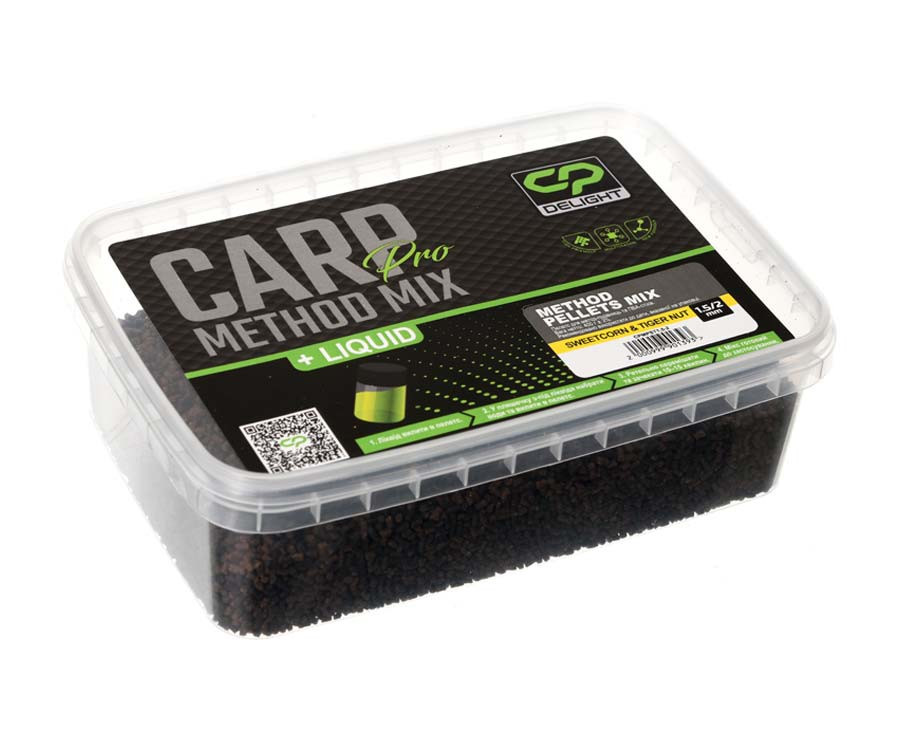 Пеллетс Carp Pro Method Pellets Mix Sweetcorn&Tiger Nut