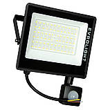 Прожектор світлодіодний із датчиком руху EVROLIGHT FM-01D-50 50 W 6400 K, фото 5