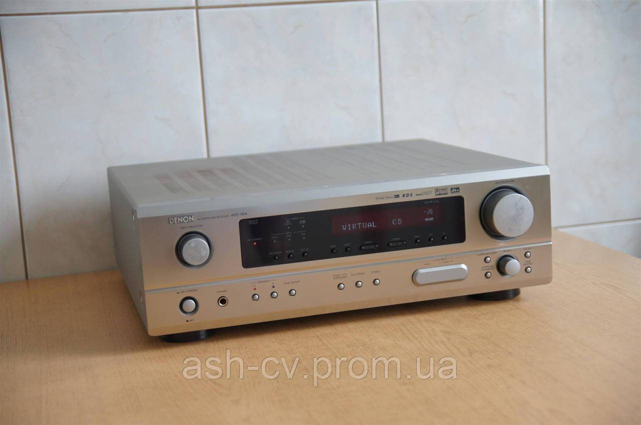 Аудио видео ресивер Denon AVR-1404 (5.1 х 110 Watt) - фото 1 - id-p422822082