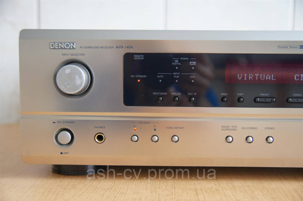 Аудио видео ресивер Denon AVR-1404 (5.1 х 110 Watt) - фото 3 - id-p422822082