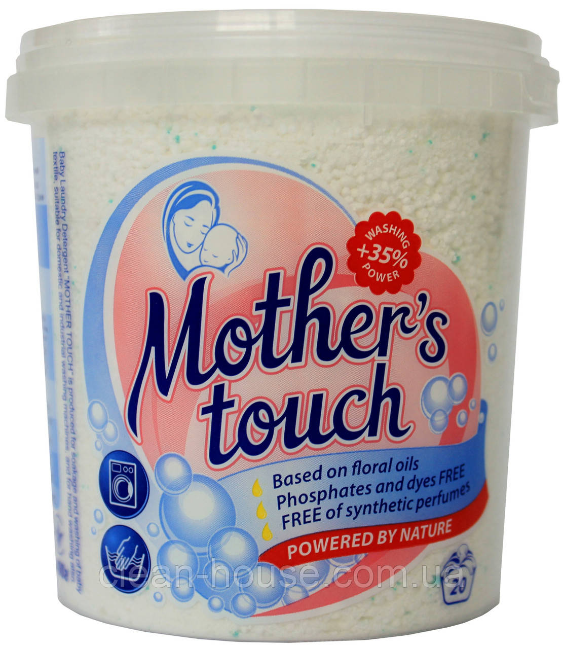 Пральний порошок Mother's Touch Дитячий 400 г