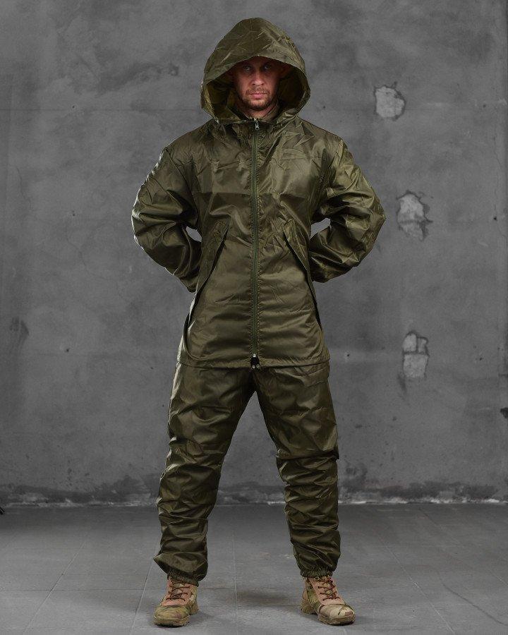 Костюм польовий дощовик Маскхалат Олива, фото 1