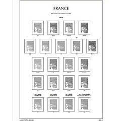 Листи Leuchtturm, илюстровані для марок Франція 1849-1944 рр.