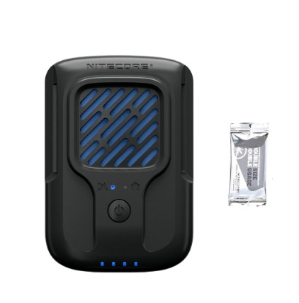 Портативний фумігатор Nitecore EMR40 акумуляторний + пластини