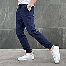 Штани-джогери Pobedov Vershyna темно-сині з софту, фото 3