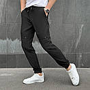 Джогери Pobedov Vershyna чорні з легкої плащівки, фото 4