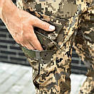 Штани-карго Pobedov Tactical Soft Waterproof Fixed піксельні, фото 7