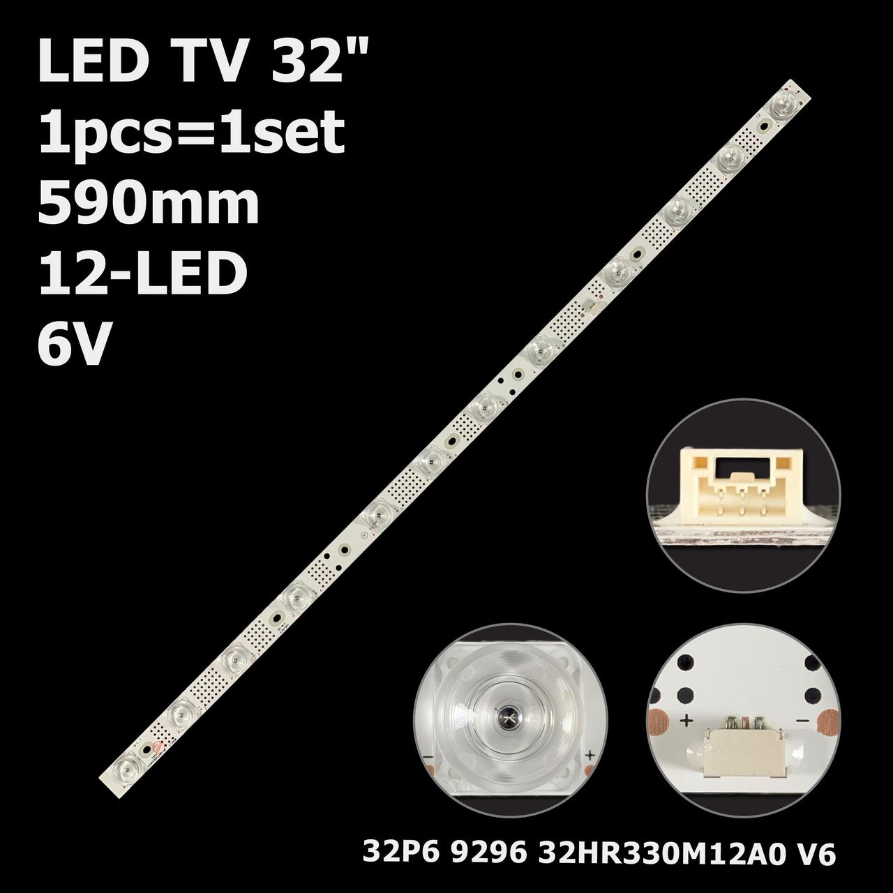 LED підсвітка 32" TCL LVW320NEAL 1 планка, фото 1