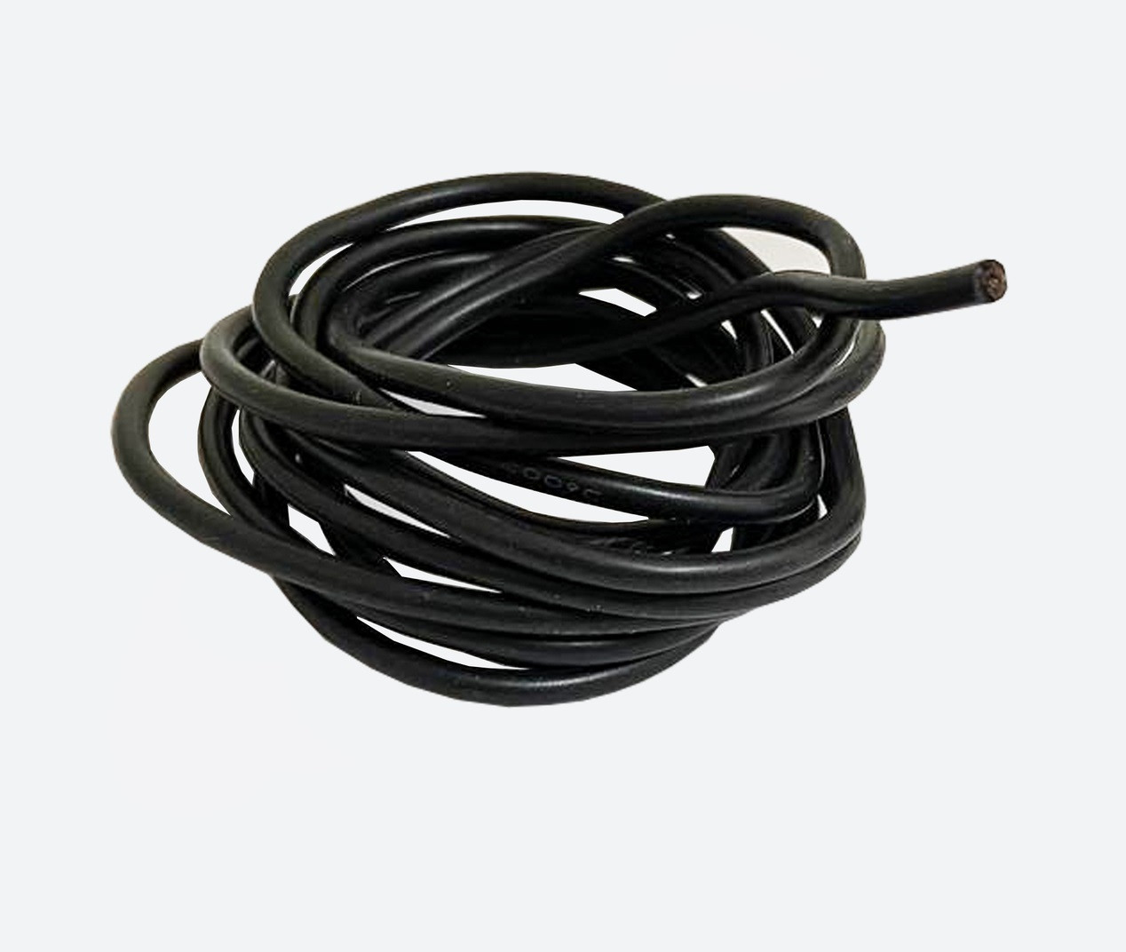 Дріт, кабель в силіконовій ізоляції 12AWG, 1м, чорний
