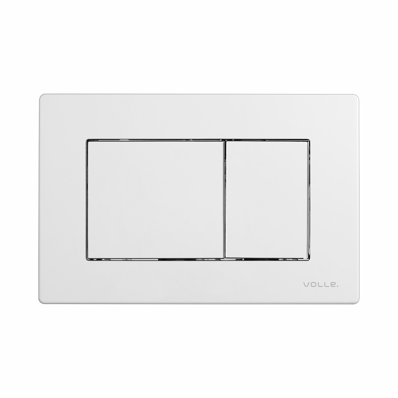 Кнопка зливу для інсталяції VOLLE подвійна біла 218699 2220.011007, фото 1