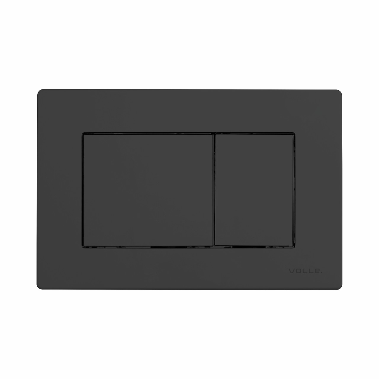 Кнопка зливу для інсталяції VOLLE подвійна чорна 218701 2220.011004, фото 1