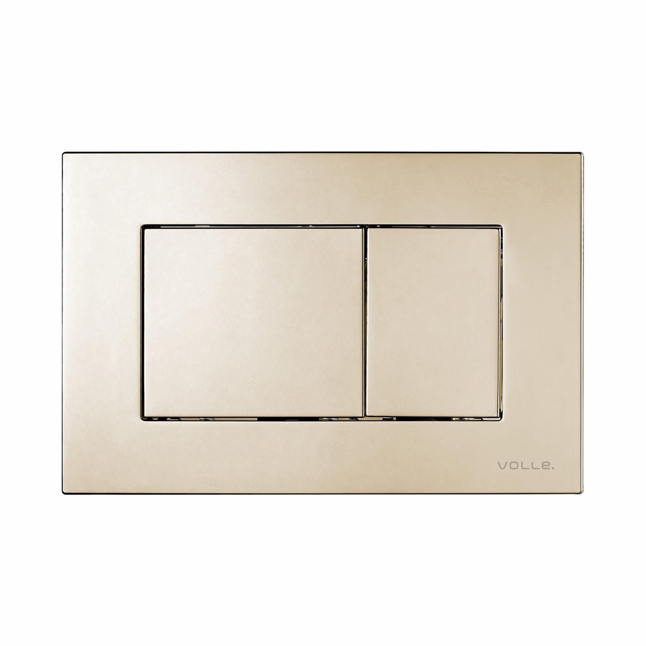 Кнопка зливу для інсталяції VOLLE подвійна золото 218702 2220.011018, фото 1