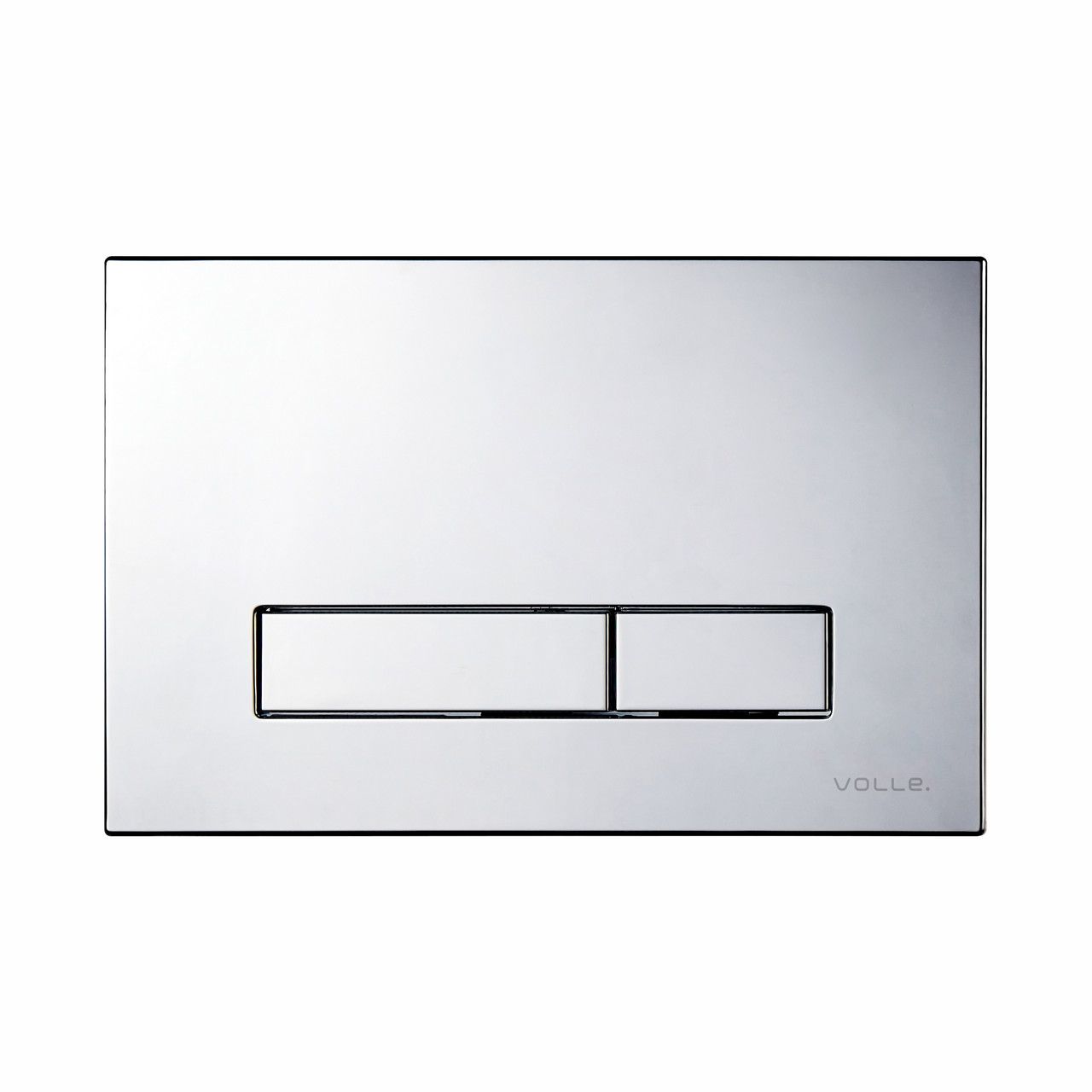 Кнопка зливу для інсталяції VOLLE подвійна хром 218703 2220.011101, фото 1