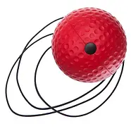 Fight ball файтбол М'яч для боксу тренажер для напрацювання ударів з липучкою м'яч на гумці, фото 7