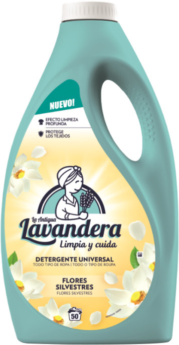 Гель для прання універсальний Lavandera Silvestres 8435495826736 2.5 л артикул 4549484