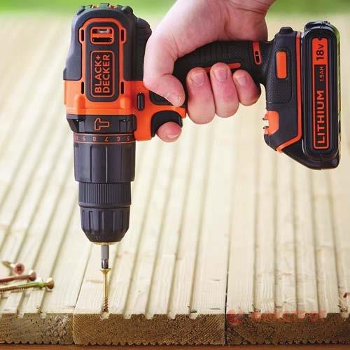 Шурупокрут ударний BLACK&DECKER BDCHD18KB