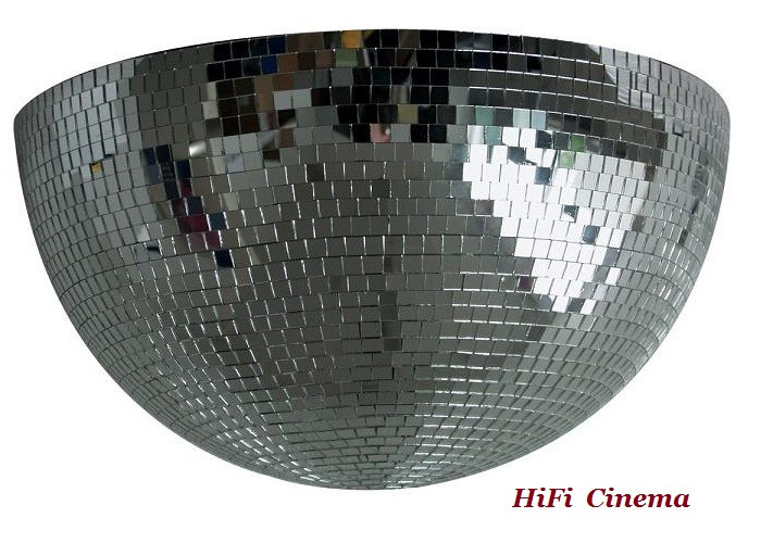 Дзеркальна півсфера діаметром 33 см для кафе бару ресторану будинку, фото 1