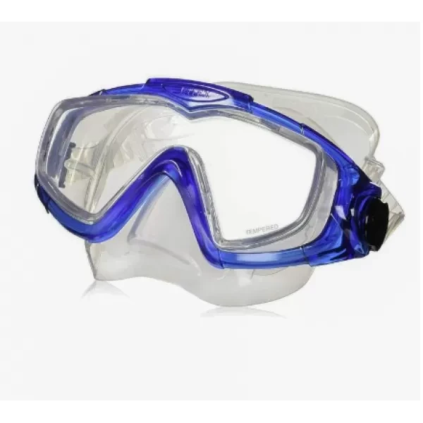 Маска напівлицьова прозора Intex 55981 для дайвінгу плавання снорклінгу з панорамною лінзою (для дорослих і підлітків), фото 1