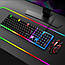 Дротова клавіатура і мишкою з підсвічуванням KEYBOARD KM-5003 / Комплект мишка з клавіатурою, фото 3