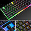 Дротова клавіатура і мишкою з підсвічуванням KEYBOARD KM-5003 / Комплект мишка з клавіатурою, фото 6