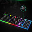 Дротова клавіатура і мишкою з підсвічуванням KEYBOARD KM-5003 / Комплект мишка з клавіатурою, фото 8