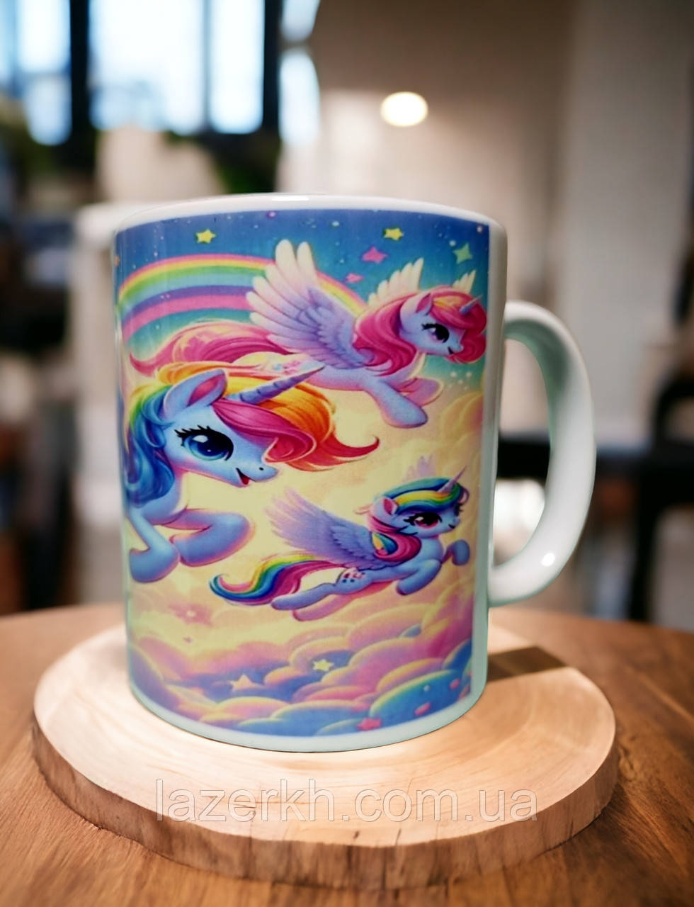 Чашка керамічне горнятко з принтом 0.330мл., фото 1