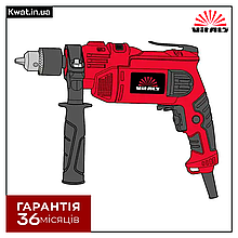 Дриль ударний електричний 900 Вт Vitals Master Et 1390MN 0 - 2800 об хв Свердла 1.5-13 мм