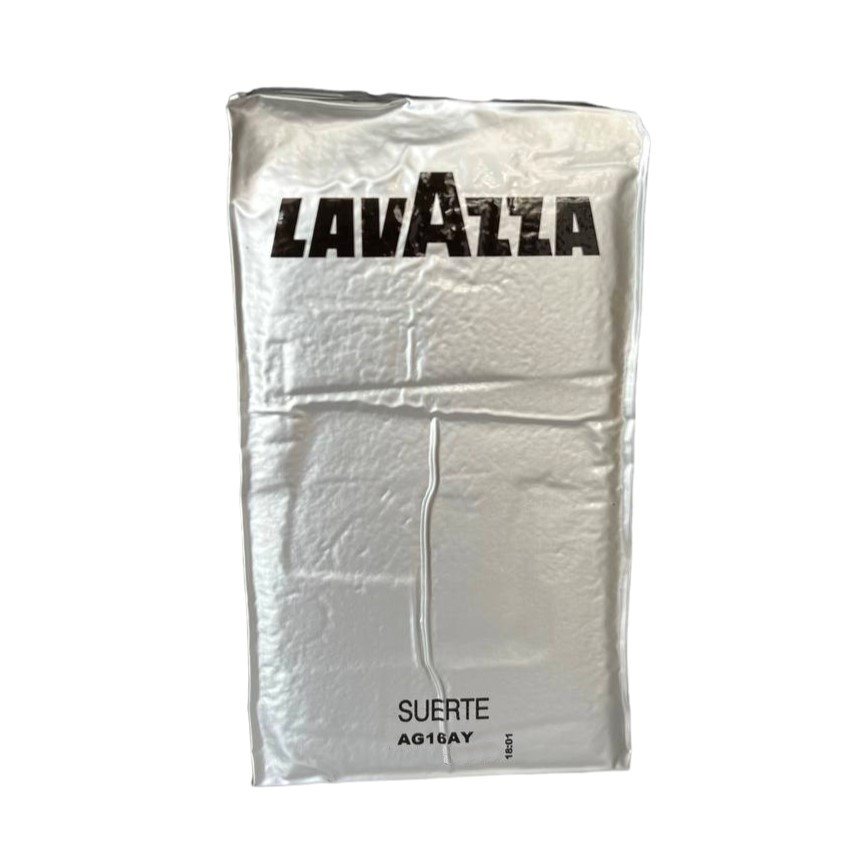 Кава мелена Lavazza Suerte 250 г у вакуумній сірій упаковці