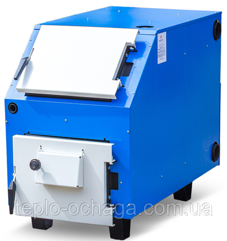 ТВЕРДОПАЛІВНИЙ КОТЕЛ БУРЖУЙ УНІВЕРСАЛ УДГ 16 (В КОМПЛЕКТІ ВИХОД ДИМОХА КРУГЛИЙ 170 ММ), фото 1