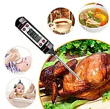 Кухонний термометр для м'яса TP-101 з функціями Hold, C/F та Max/Min у тубусі, діапазон -50 до +300ºC, фото 8