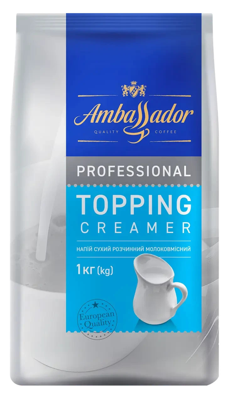 Сухе молоко Ambassador Professional Creamer для вендинга 1 кг Сухе Молоко Амбасадор