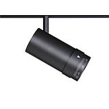 Світильник магнітний трековий Ø45 мм. МТ019 (чор) 12W 3000K, фото 3