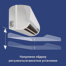 Екран для кондиціонера акриловий 110 см ДАК-1-110, фото 5