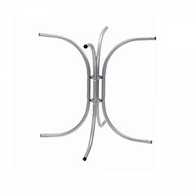 База для столу Соня чорний,хром АМФ