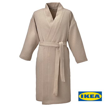 Халат IKEA BJALVEN (ІКЕА Б'ЯЛВЕН). L/XL. 205.129.76. Бежевий