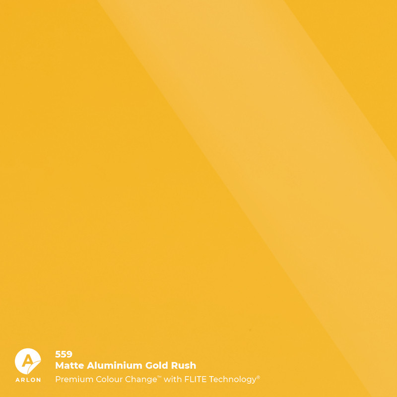 Матова плівка Arlon Matte Aluminium Gold Rush 559