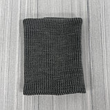 М 90042. Комплект для хлопчика, підлітковий: шапка з флісом "BROOKLYN " і  хомут, розмір вільний, різні кольори 6-30 років, фото 5