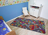 1х25 м. рулон килимова доріжка дитяча з дорогами Big City, фото 6