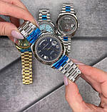 Механічний з автопідзаводом водонепроникний (10ATM) годинник Pagani Design PD-1783 Silver-Blue, фото 5