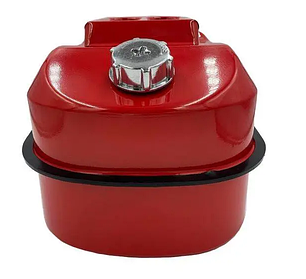 Каністра для палива 20 л горизонтальна Max металева посилена ручка, фото 2